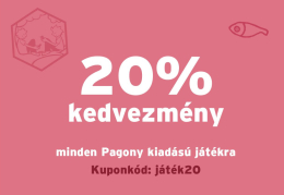 Kupon: 20% kedvezmény a Pagony játékokra