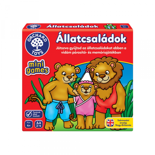 Mini játék – Állatcsaládok