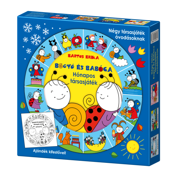 Bogyó és Babóca - Hónapos társasjáték