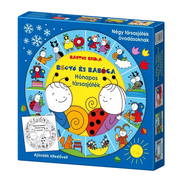 Bogyó és Babóca - Hónapos társasjáték