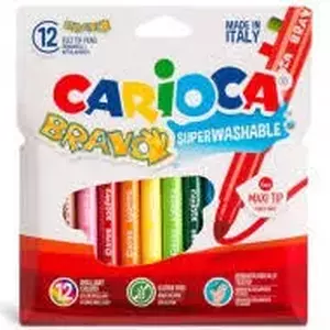 Carioca - Lemosható maxi filctoll készlet, 12db