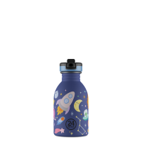 24Bottles Kids kulacs - Space friends - 250ml - Szívószállal