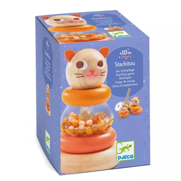 Montessori torony - Macska - Stackitou