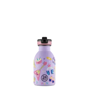 24Bottles Kids kulacs - Music friends - 250ml - Szívószállal 