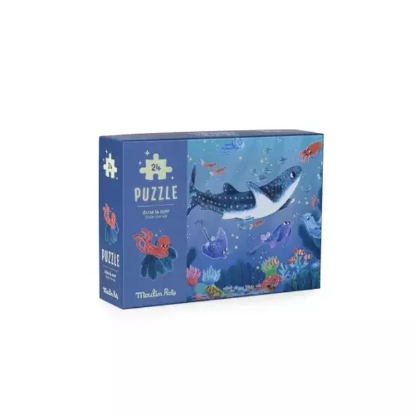 Puzzle - foszforeszkáló - A tenger alatt