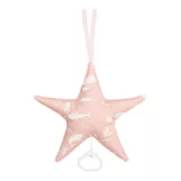 Csillag alakú zenélő játék - óceán - pink