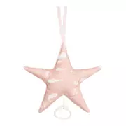 Csillag alakú zenélő játék - óceán - pink