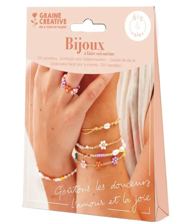 Ékszerkészítő készlet - Fehér és gyöngyház