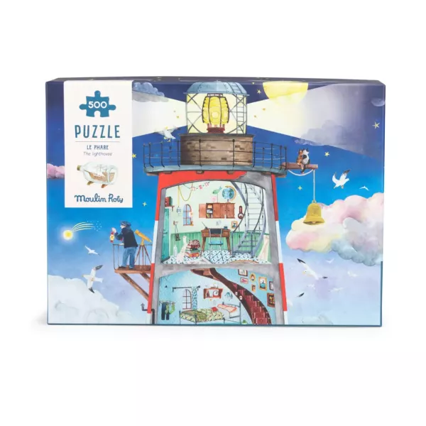 Puzzle - Világítótorony - 500db