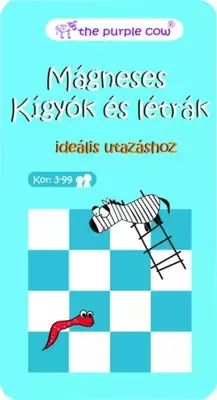 Mágneses társasjáték - Kígyók és létrák