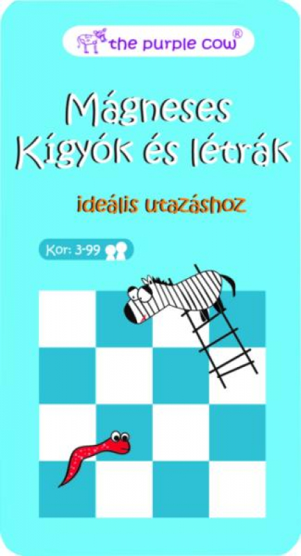 Mágneses társasjáték - Kígyók és létrák