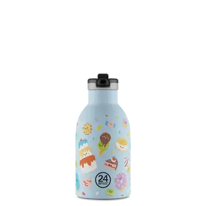 24Bottles Kids termosz - Sweet Friends - 330ml - Szívószállal