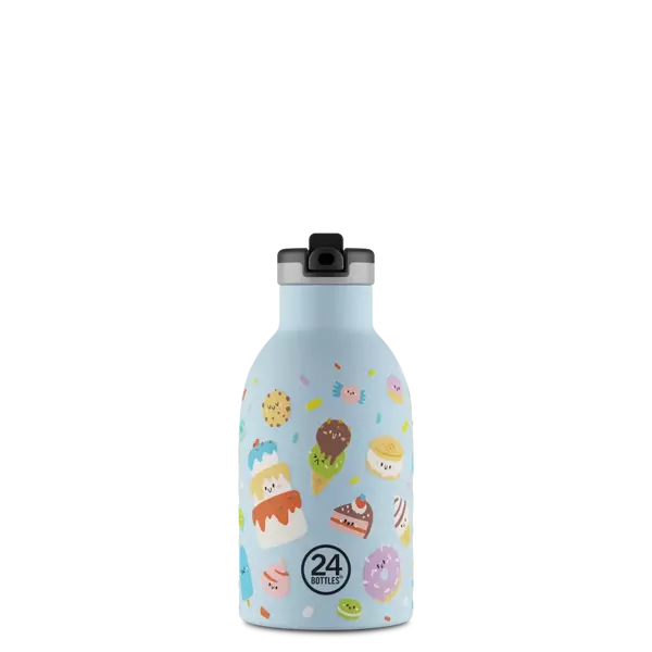 24Bottles Kids termosz - Sweet Friends - 330ml - Szívószállal