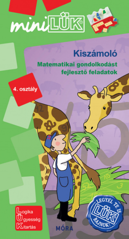 Kiszámoló - Legyél te is LÜK bajnok matematika 4. osztály LDI 574 - miniLÜK