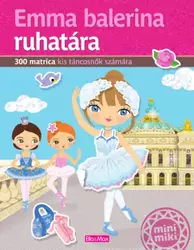 Emma balerina ruhatára - Matricás könyv