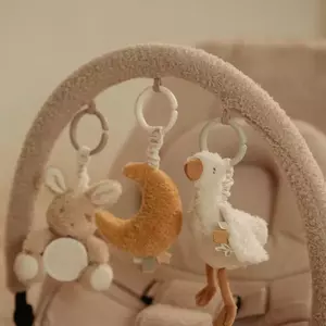 Felfűzhető rezgő plüss játék (3db) - Newborn Naturals