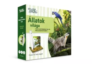 Tolki - Interaktív foglalkoztató készlet - Állatok világa - Új kiadás