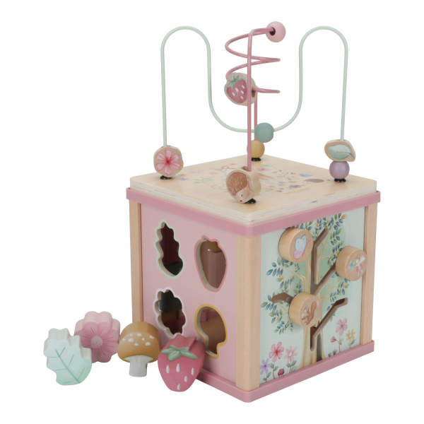 Fa készségfejlesztő kocka - Fairy Garden