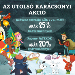 Pagony-könyvek akár 25%, Pagony-játékok akár 20% kedvezménnyel!
