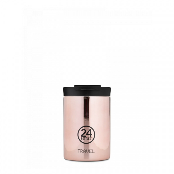 24Bottle travel tumbler rose gold - 350ml