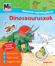 Mi Micsoda Junior Matricás Rejtvényfüzet - Dinoszauruszok