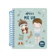 Öltöztess fel! - Matricás füzet - Forest friends