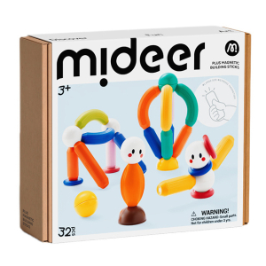 Mágneses építőjáték kicsiknek - 32 db-os