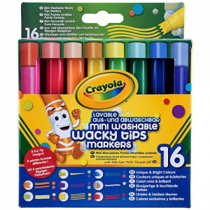 Crayola - Mini mintázó filctoll - 16 db