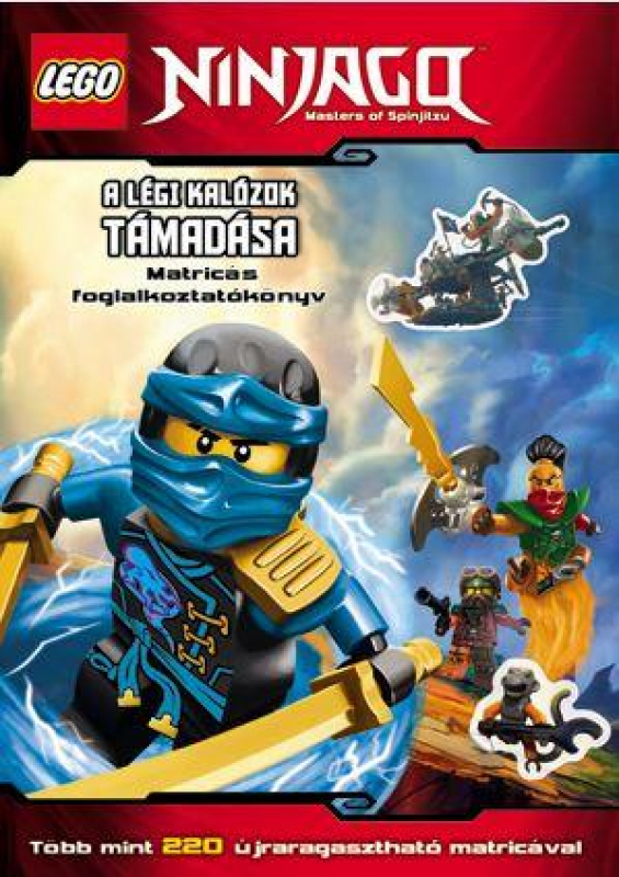 LEGO Ninjago - LEGO NINJAGO - A légi kalózok támadása - Matricás foglalkoztatókönyv