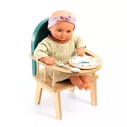 Etetőszék játékbabáknak - Baby chair