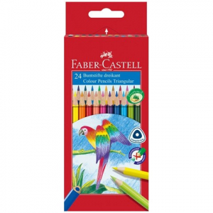 Faber Castell - Színes ceruza készlet - 24db-os