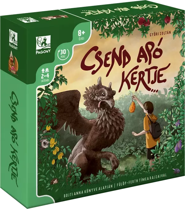 Csend apó kertje - társasjáték 