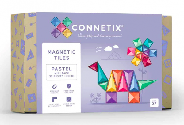 Connetix - Mini csomag - pasztell - 32 db