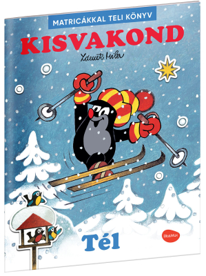 Kisvakond - Tél - Matricákkal teli könyv