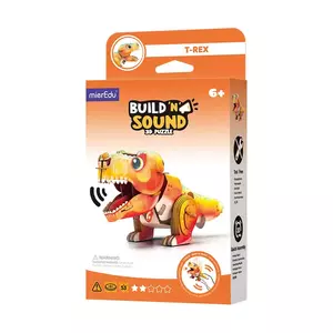 Hangot adó 3D állatos puzzle - T-rex