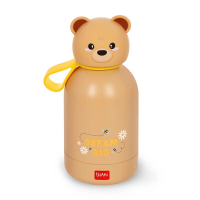  Duplafalú rozsdamentes acél kulacs - Maci - 310 ml