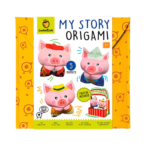 Origami mesék - A három kismalac