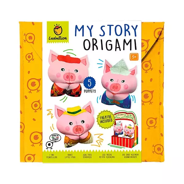 Origami mesék - A három kismalac