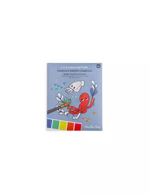 Kifestő festékpalettával - Pál polip