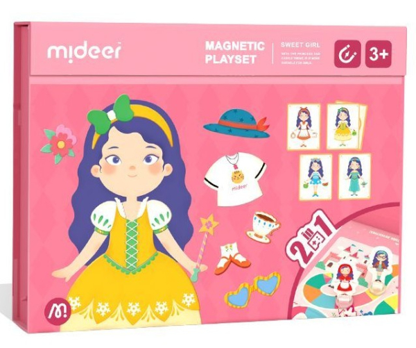 Mágneses öltöztető és társasjáték egyben