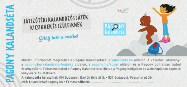 Boribon kalandséta - vásárlási utalvány