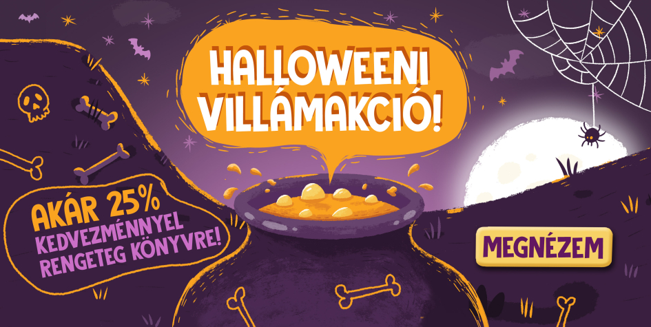 Villámakció: pár órán át 25% kedvezmény minden könyvre!