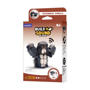 Hangot adó 3D állatos puzzle - Gorilla