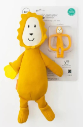 Rágóoroszlán és oroszlános plüss szett