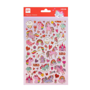 Matrica - Csillogó - Unikornis