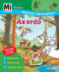 Mi Micsoda Junior Matricás Rejtvényfüzet - Az erdő