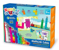 Számoló kockák feladatlapokkal- MathLinks Cubes Numberblocks 1-10 Activity Set