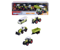 Majorette - Claas Farm ajándékdoboz - 5db-os