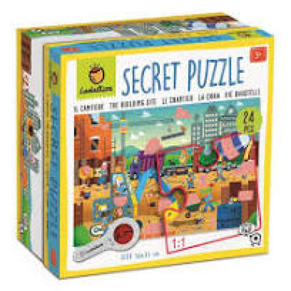 Secret puzzle - Építkezés - 24db