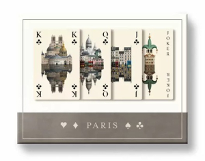 Francia kártya - dupla pakli - Párizs
